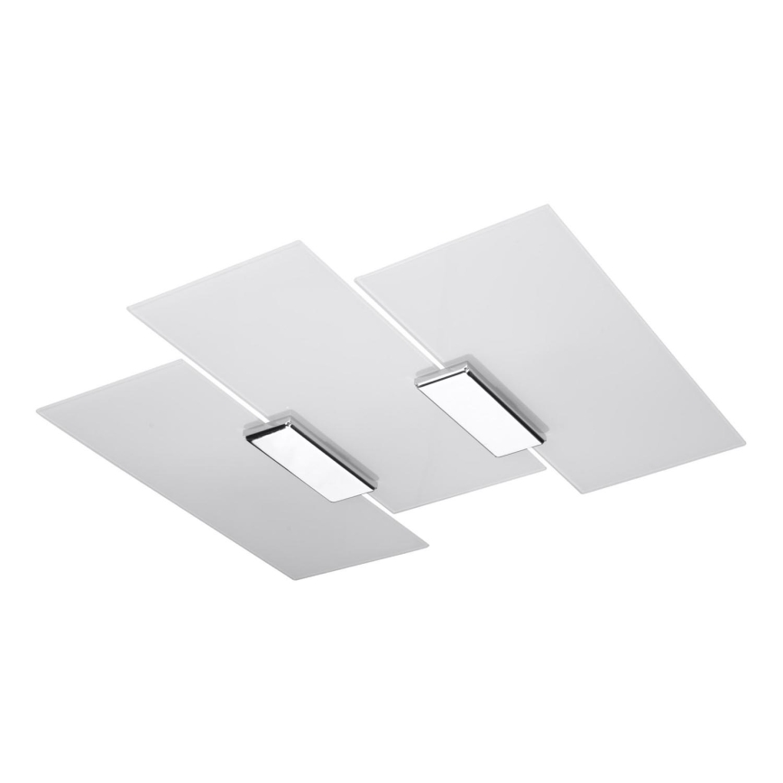 Deckenleuchte FABIANO 3xE27/60W/230V weiß/glänzendes Chrom