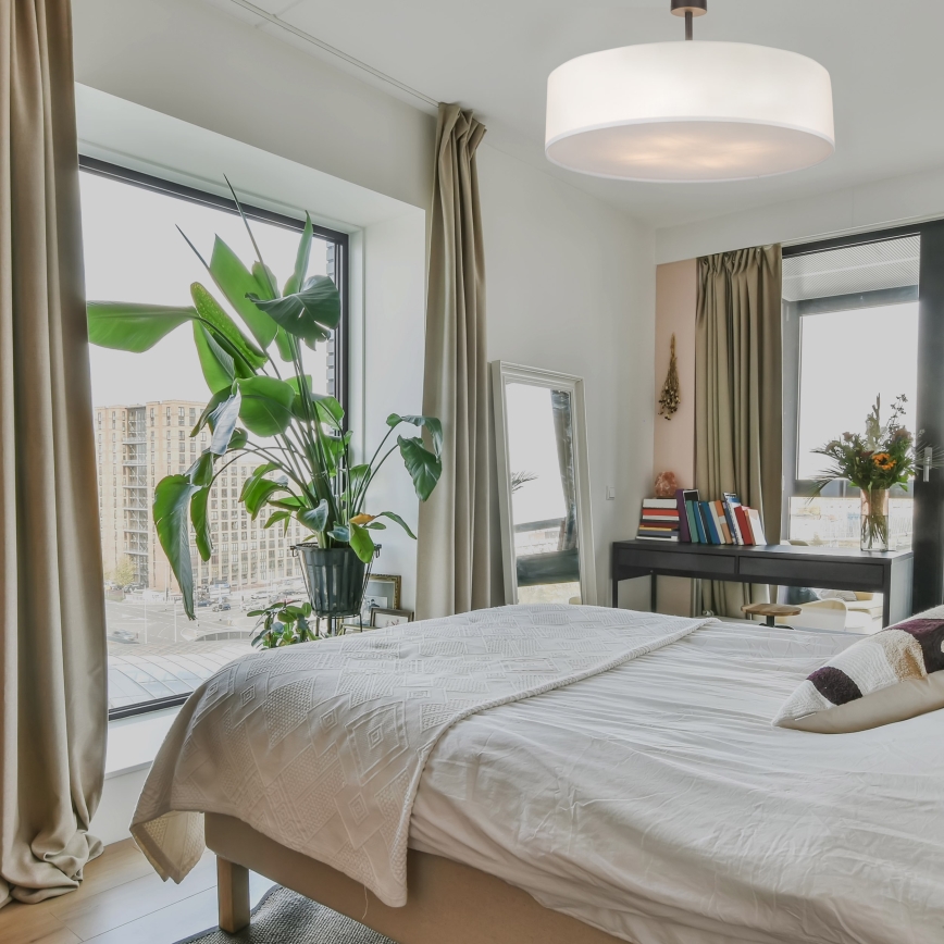 Deckenleuchte an Stange FILIPPO 4xE27/60W/230V