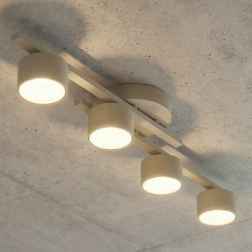 Deckenleuchte FRAGMENT 4xGX53/12W/230V beige