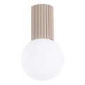 Deckenleuchte für Badezimmer HALO 1xG9/8W/230V d 12 cm IP44 beige