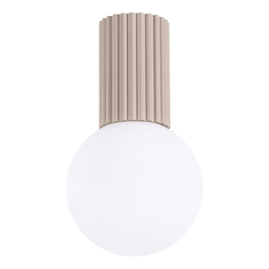 Deckenleuchte für Badezimmer HALO 1xG9/8W/230V d 12 cm IP44 beige
