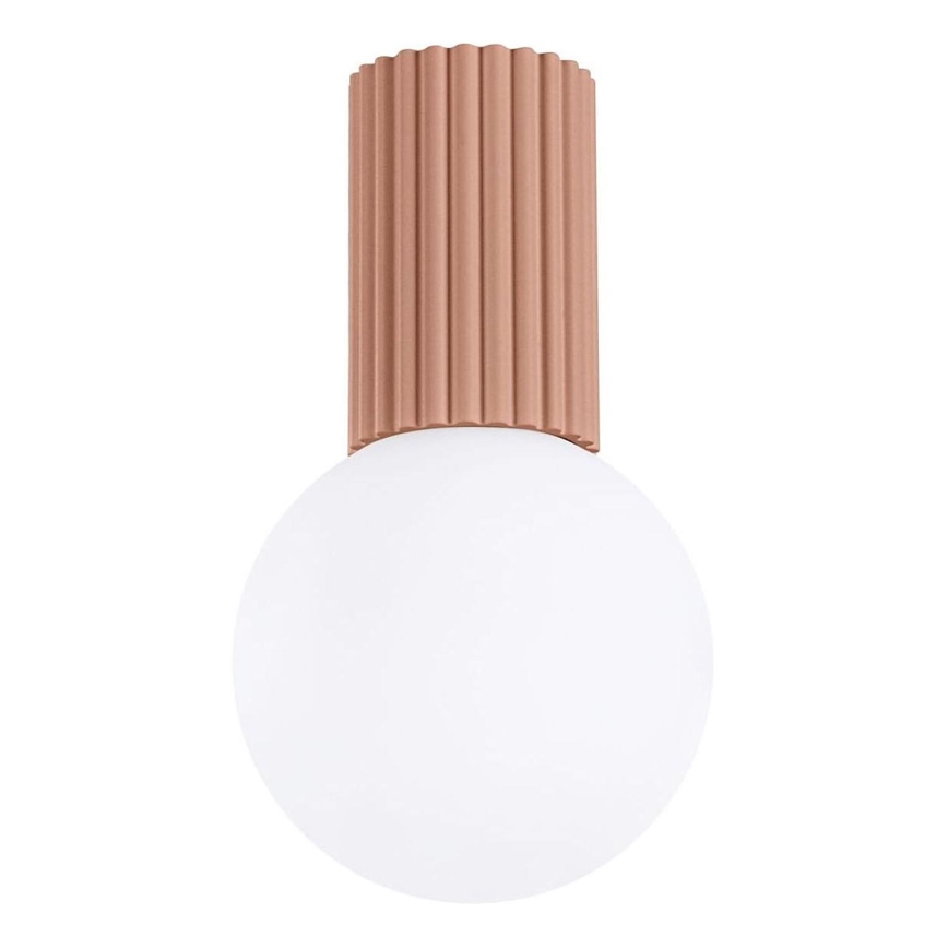 Deckenleuchte für Badezimmer HALO 1xG9/8W/230V d 12 cm IP44 braun
