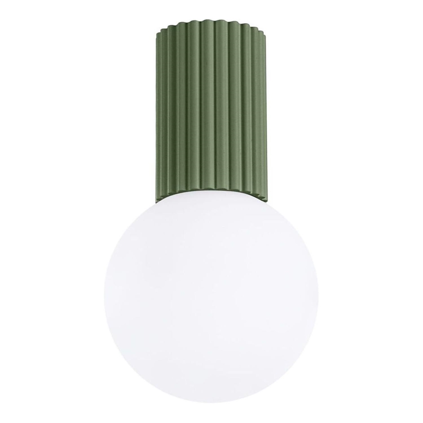 Deckenleuchte für Badezimmer HALO 1xG9/8W/230V d 12 cm IP44 grün