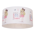 Deckenleuchte für Kinder GIRLS VIBES 1xE27/60W/230V Ø 40 cm Ich liebe Mode