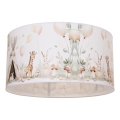 Deckenleuchte für Kinderzimmer KIDS ROOM 1x E27/60W/230V, Ø 40 cm, Tiermotive