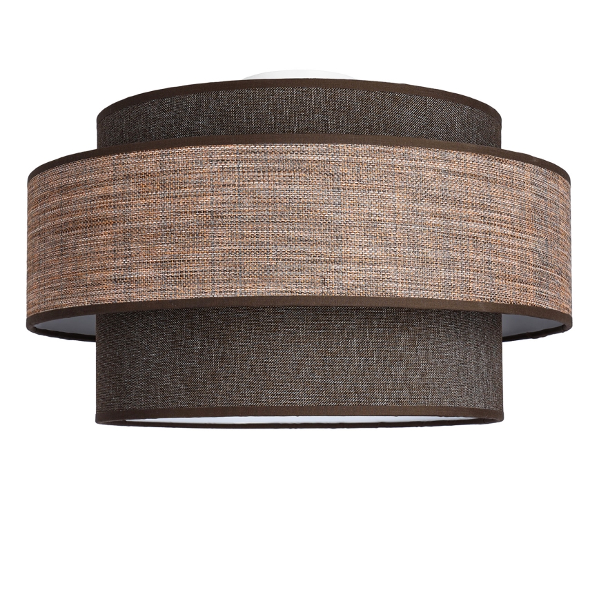 Deckenleuchte GRACE 1xE27/60W/230V d 40 cm braun/beige