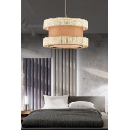 Deckenleuchte HALO 1xE27/60W/230V beige/creme