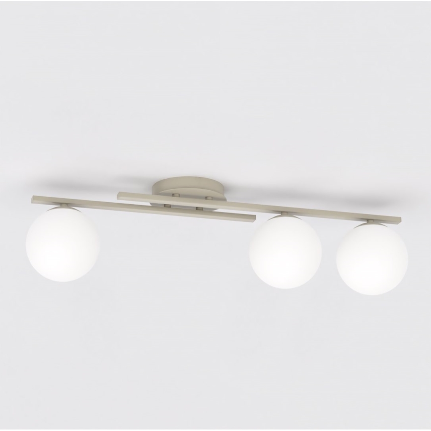 Deckenleuchte KAIRO 3xE14/10W/230V beige