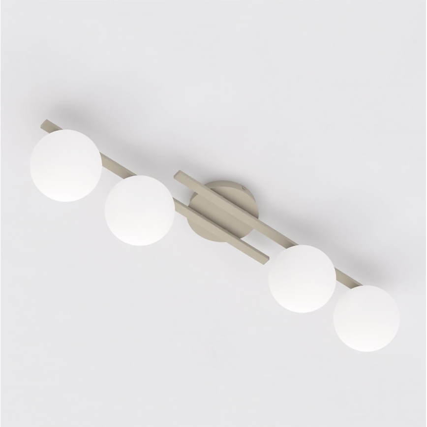 Deckenleuchte KAIRO 4xE14/10W/230V beige