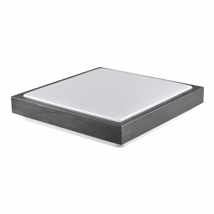 Deckenleuchte KAZIMIERZ 2xE27/20W/230V 29,5x29,5 cm schwarz