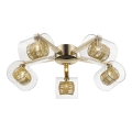 Deckenleuchte KLASS 5xG9/3W/230V in Gold