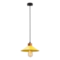Deckenleuchte MANAVGAT 1xE27/40W/230V gelb/braun