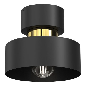 Deckenleuchte MARTI 1xE27/15W/230V schwarz/golden