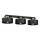 Deckenleuchte MARTI 3xE27/15W/230V schwarz/golden