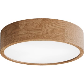 Deckenleuchte mit Sensor CLEO 3xE27/24W/230V pr. 37,5 cm Eiche