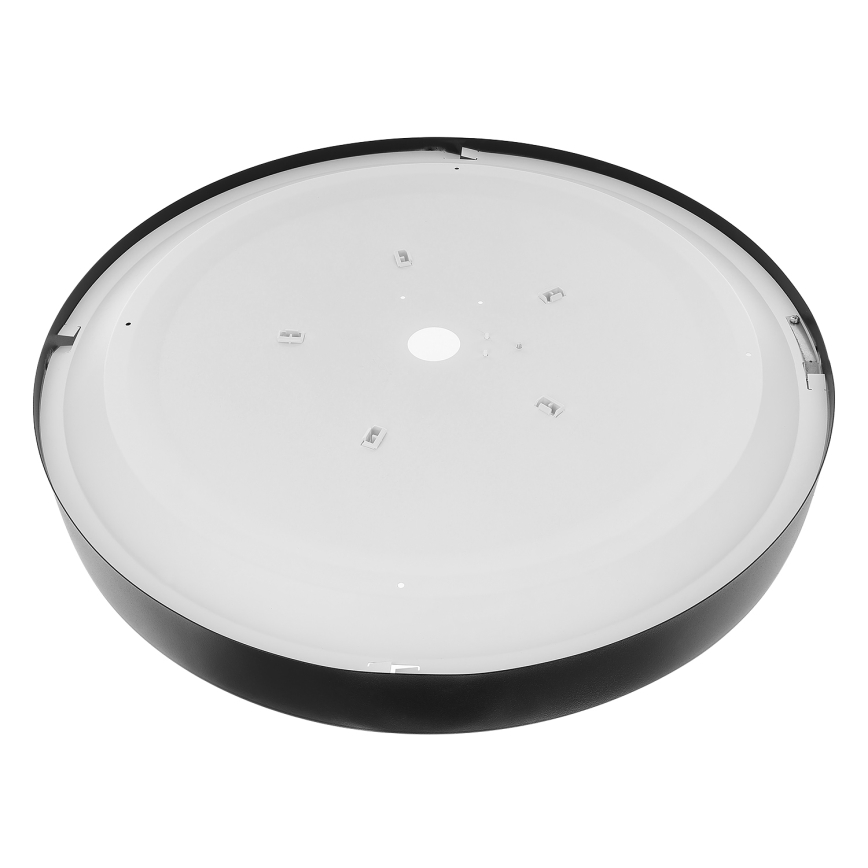 Deckenleuchte mit Bewegungs- und Dämmerungssensor CLEO 5xE27/24W/230V Durchmesser 60 cm schwarz