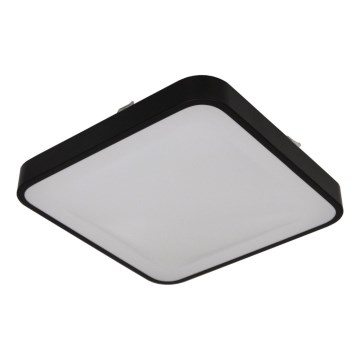 Deckenleuchte mit Sensor WILTON 2xE27/60W/230V 33x33 cm schwarz