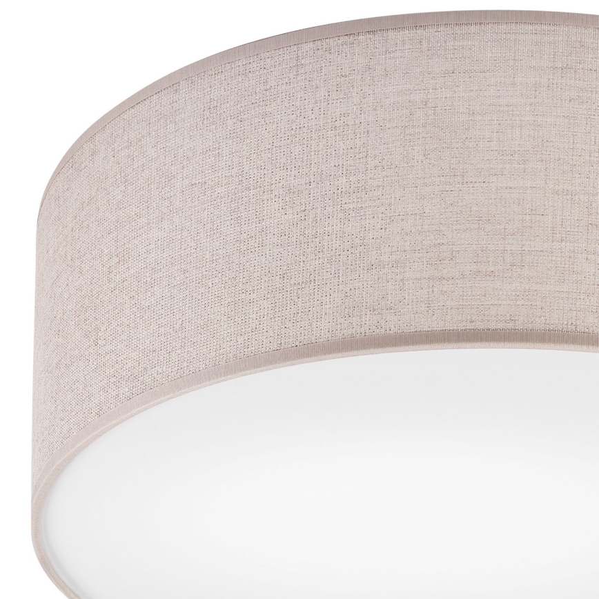 Deckenleuchte MONTE 1xE27/60W/230V d 35 cm beige