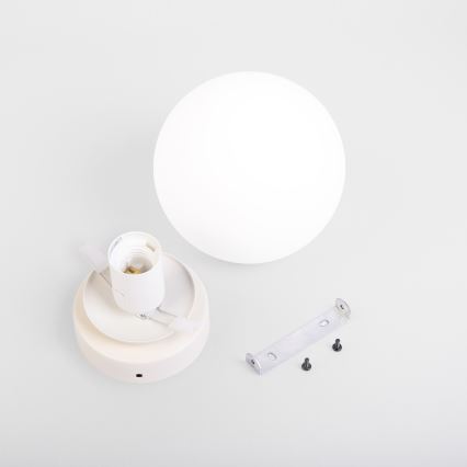 Deckenleuchte MOONLIGHT 1xE27/15W/230V Ø 16 cm cremefarben