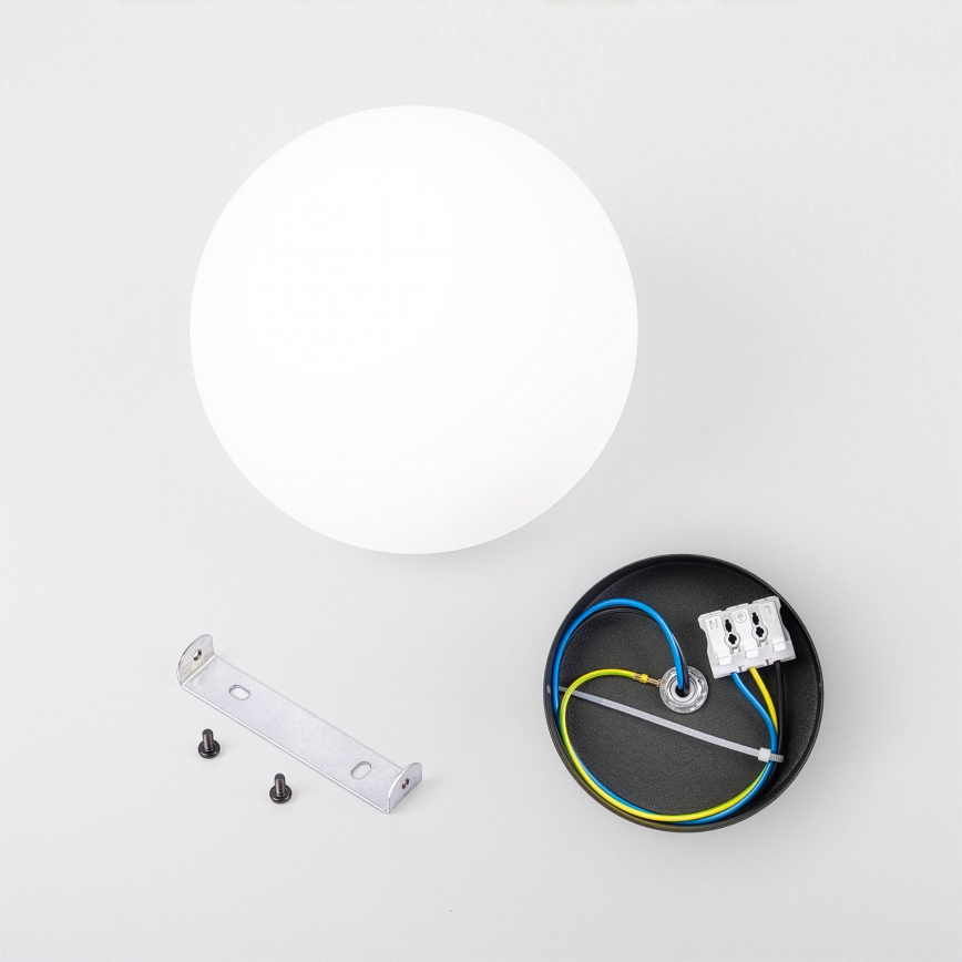 Deckenleuchte MOONLIGHT 1xE27/15W/230V Ø 16 cm schwarz