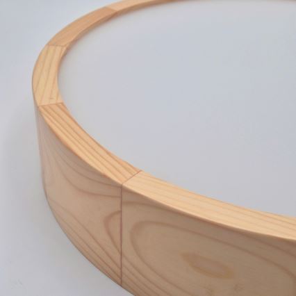 Deckenleuchte NATURAL 2xE27/60W/230V Ø 37,5 cm Kiefer