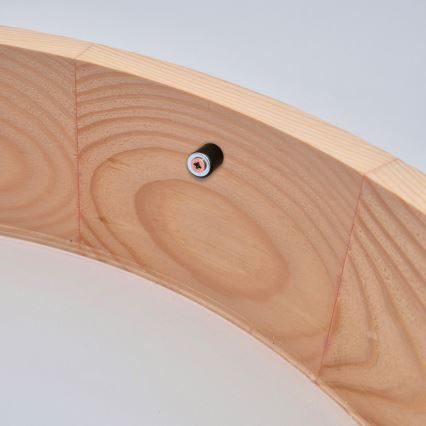 Deckenleuchte NATURAL 2xE27/60W/230V ø 37 cm Kiefer