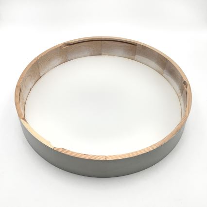 Deckenleuchte NATURAL 5xE27/15W/230V Ø 47,5 cm Kiefer/Weiß