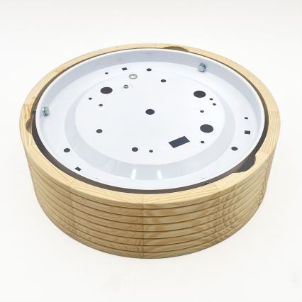 Deckenleuchte NATURAL MODERN 1xE27/15W/230V Ø 27,5 cm Kiefer