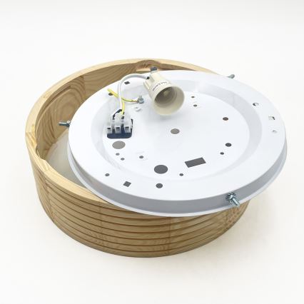 Deckenleuchte NATURAL MODERN 1xE27/15W/230V Ø 27,5 cm Kiefer