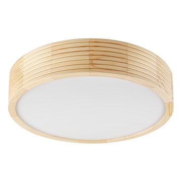 Deckenleuchte NATURAL MODERN, 2x E27/15 W/230 V, Ø 37,5 cm, Kiefer