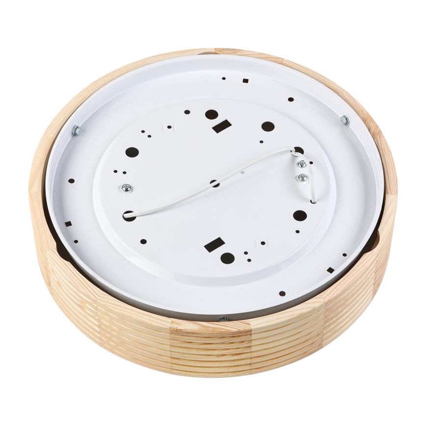 Deckenleuchte NATURAL MODERN, 2x E27/15 W/230 V, Ø 37,5 cm, Kiefer