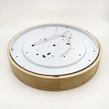 Deckenleuchte NATURAL MODERN 3xE27/15W/230V Ø 47,5 cm Kiefernholz