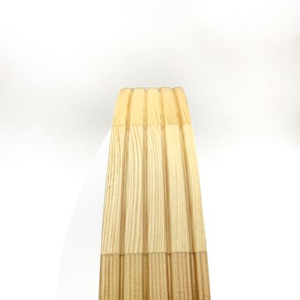 Deckenleuchte NATURAL MODERN SLIM 2xE27/15W/230V Ø 37,5 cm Kiefer