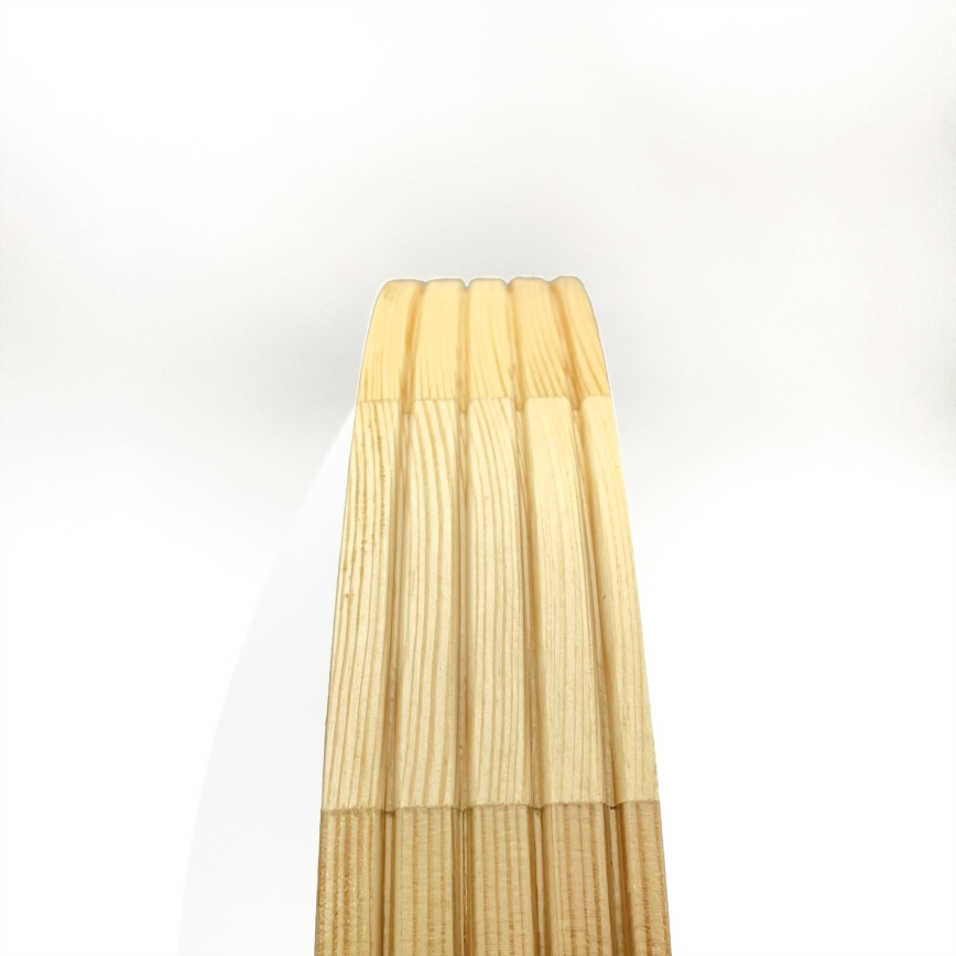 Deckenleuchte NATURAL MODERN SLIM 2xE27/15W/230V Ø 37,5 cm Kiefer