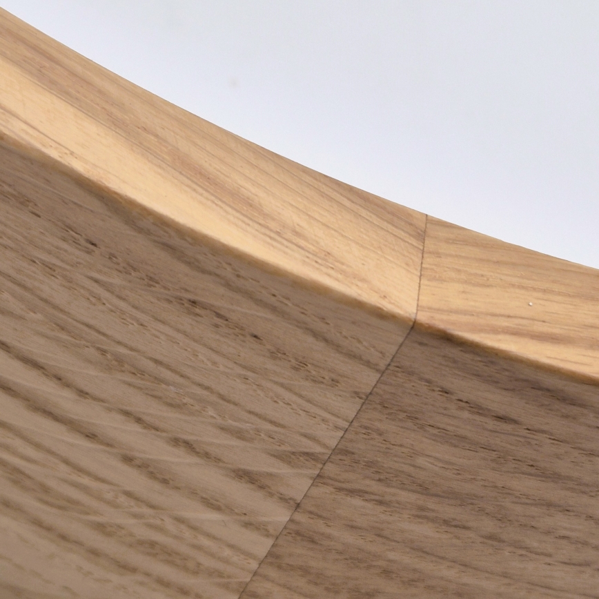 Deckenleuchte für Badezimmer OAK 2xE27/15W/230V IP54 Eiche ø 27 cm - FSC -zertifiziert