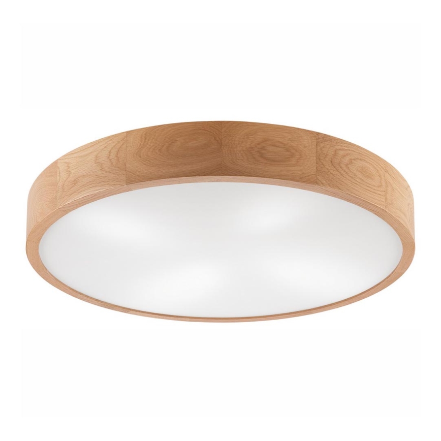 Deckenleuchte OAK 4xE27/60W/230V ø 57 cm Eiche