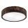 Deckenleuchte OAK SMOKY 2xE27/15W/230V ø 37,5 cm Eiche/dunkelbraun