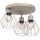 Deckenleuchte PARKLA 3xE27/15W/230V beige