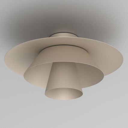 Deckenleuchte PLATO 1xE27/15W/230V Ø 38 cm beige