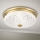 Deckenleuchte PORTO 2xE27/40W/230V d 37 cm golden