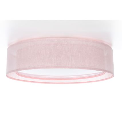 Deckenleuchte PURO 2xE27/40W/230V Ø 50 cm rosa
