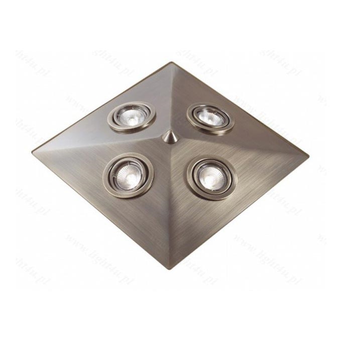 Deckenleuchte PYRAMID 4xMR16/20W