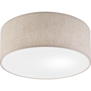 Deckenleuchte SIRJA 1xE27/15W/230V Ø 35 cm beige
