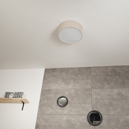 Deckenleuchte SIRJA 1xE27/60W/230V d 35 cm beige