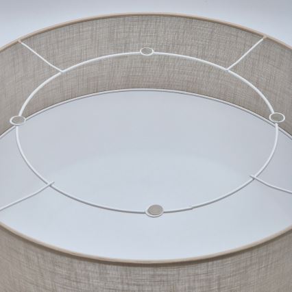 Deckenleuchte SIRJA 2xE27/15W/230V Ø 45 cm Beige