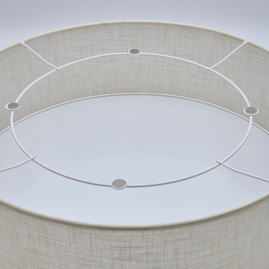 Deckenleuchte SIRJA 2xE27/15W/230V Ø 45 cm cremefarben