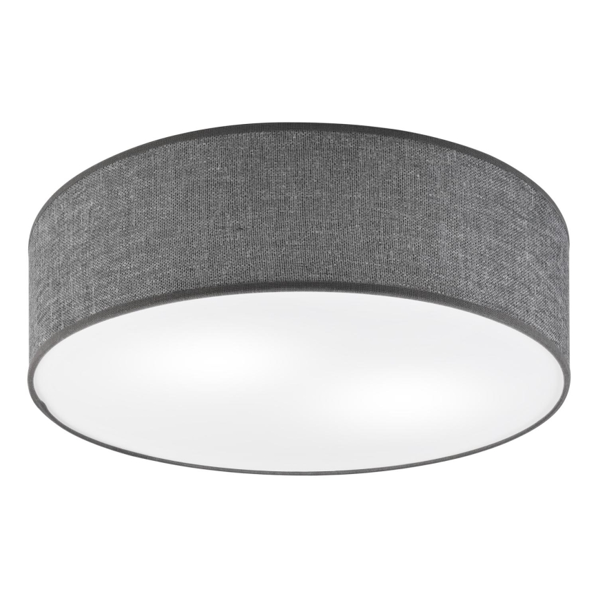 Deckenleuchte SIRJA 2xE27/15W/230V Ø 45 cm grau