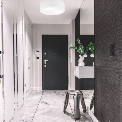 Deckenleuchte SIRJA 2xE27/15W/230V Ø 45 cm weiß