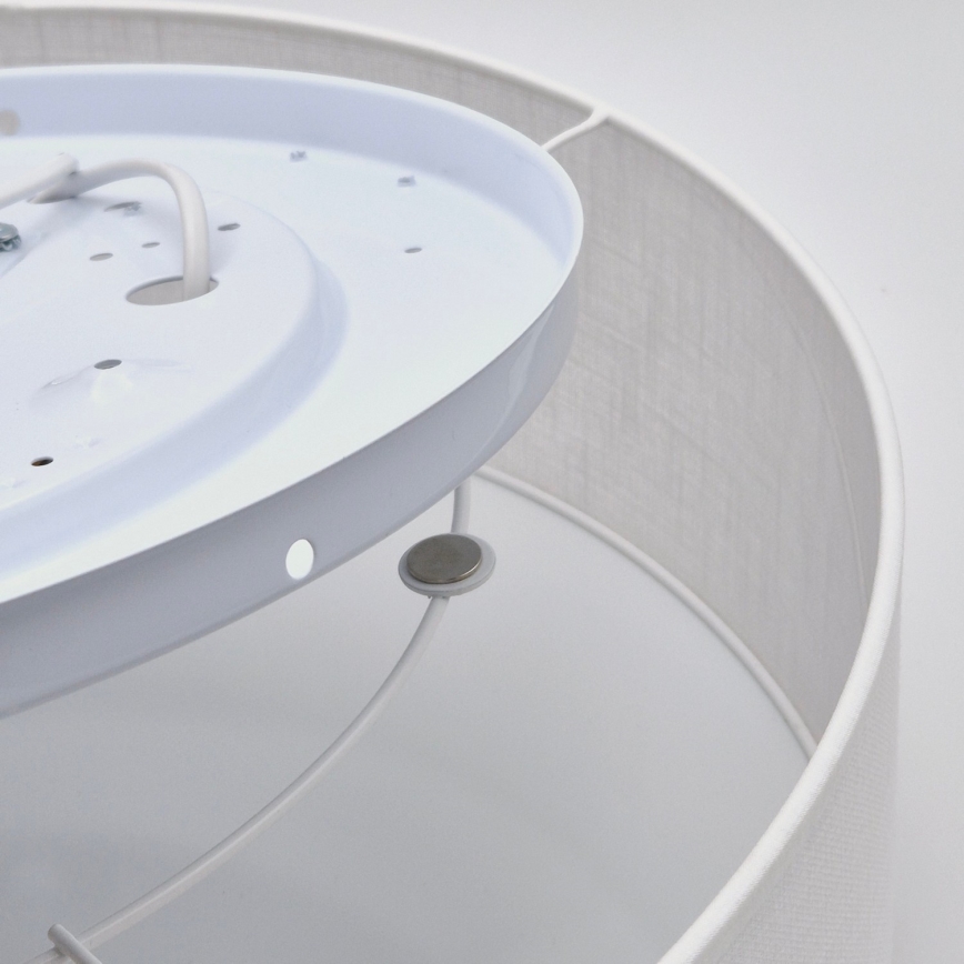 Deckenleuchte SIRJA 2xE27/15W/230V Ø 45 cm weiß