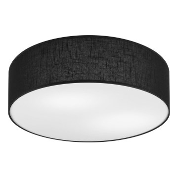 Deckenleuchte SIRJA 2xE27/60W/230V Ø 45 cm Schwarz
